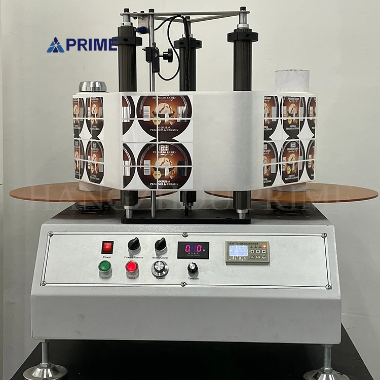 Small Kraft paper slitter rewinder machine price label rewinding machine