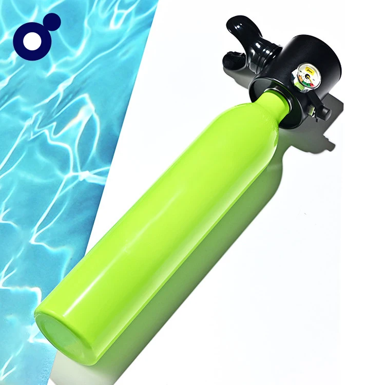 
3000PSI/200bar/20Mpa reinflatable mini diving oxygen cylinder tank with hand pump suit 