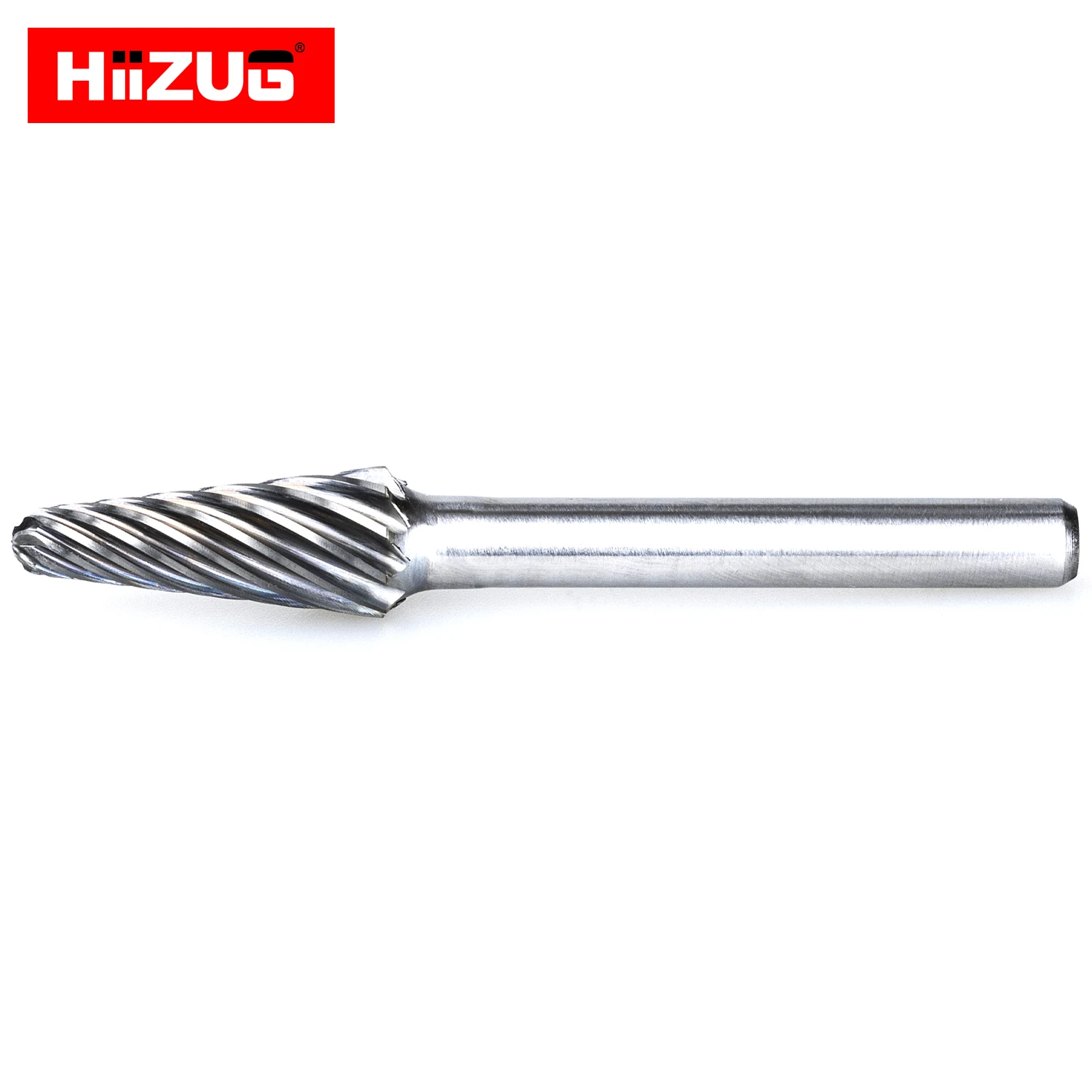 Hiizug Solid Carbide Burr for Stainless Steel Titanium Alloy superalloy Cutting Tungsten Carbide Rotary Burr Drill Bits
