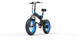 Drop shipping 2 day delivery BEZIOR XF200 brushless motor 1000w bicycle stealth bomber folding ebike fat tire kids electric bike