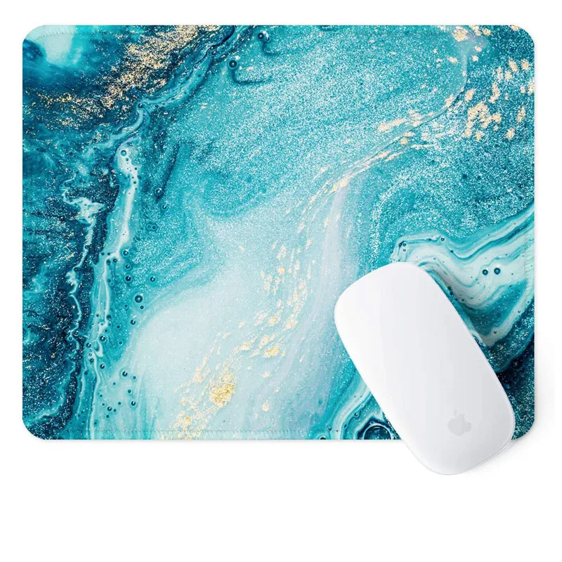 Коврик для мыши с прошитыми краями высококачественный текстурированный коврик для мыши