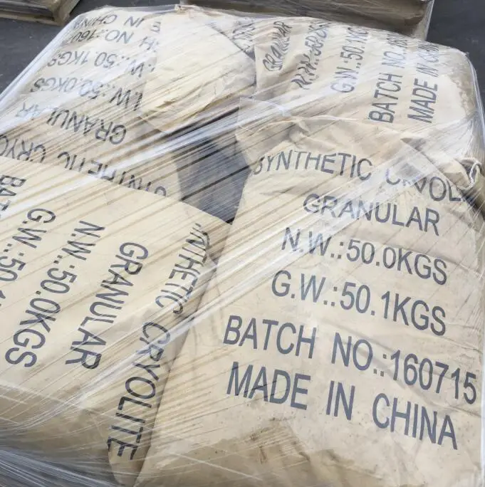 Manufacturer of Na3AlF6 granular cryolite 53% for aluminum industry