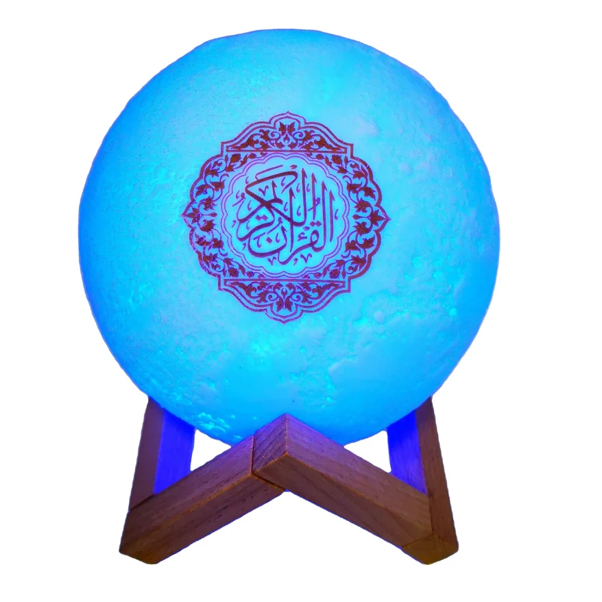 Лидер продаж сенсорный проигрыватель Moon Quran 7 цветов с пультом дистанционного
