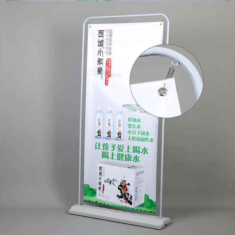 Hot customized advertising retractable aluminium pull up banner stand