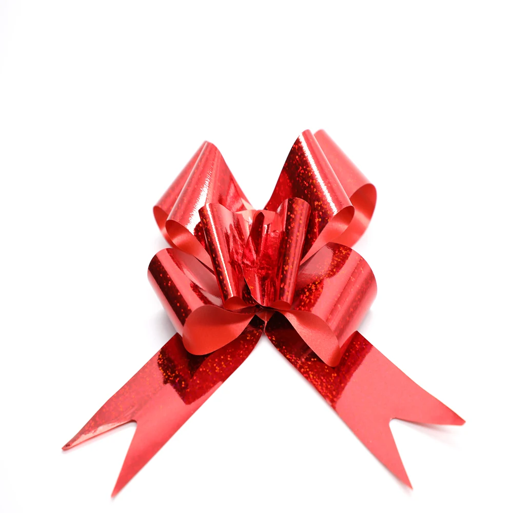 Hot Sale 2022 High Quality Cheap 50MM Small Pull Ribbon  Event Decoration Pull Butterfly Bow