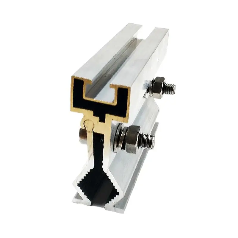 Adjustable Solar Mounting Structure Home PV Panel Support  Ground solar panel mount rail