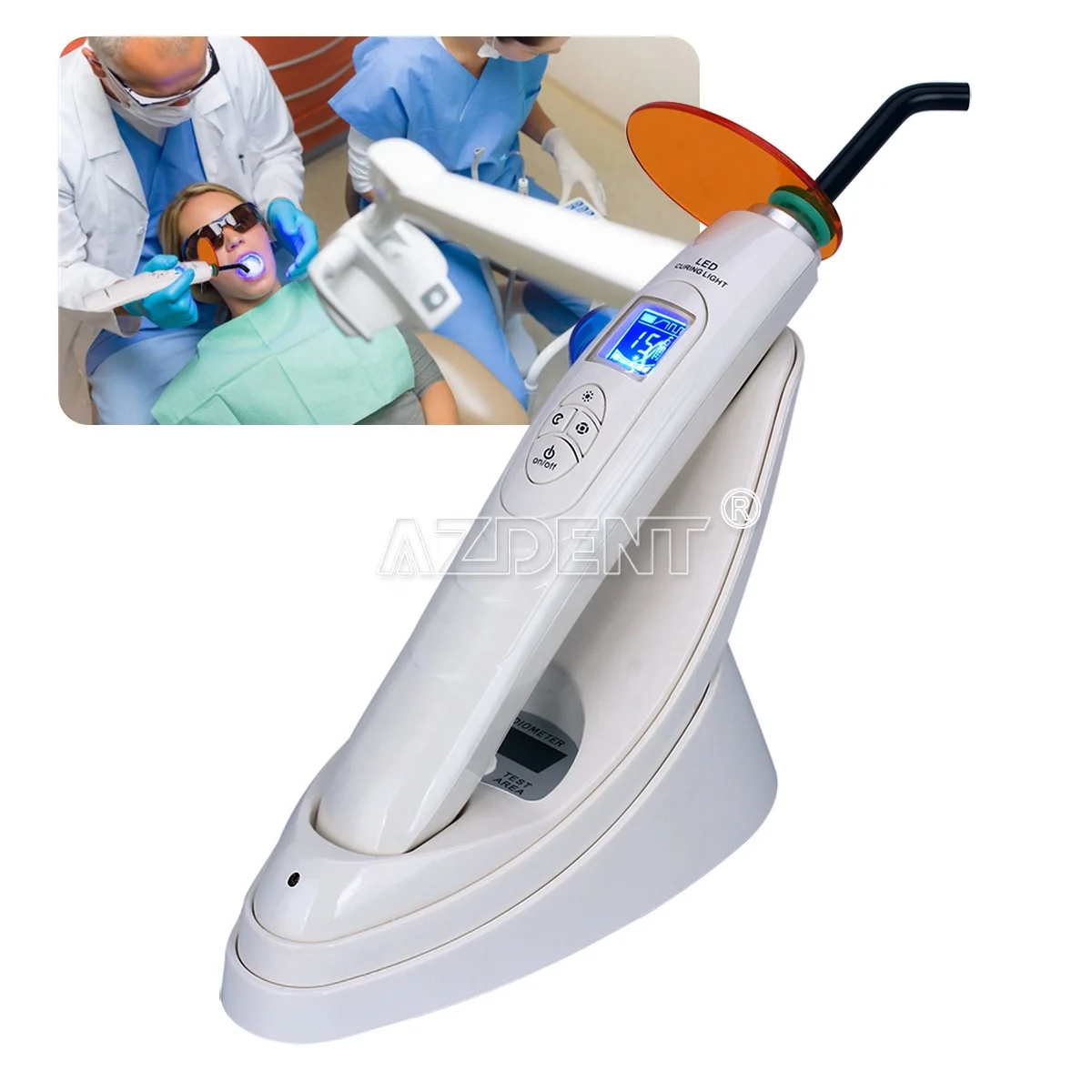 Portable dental LED light curing machine equipment Plastic light curing machine