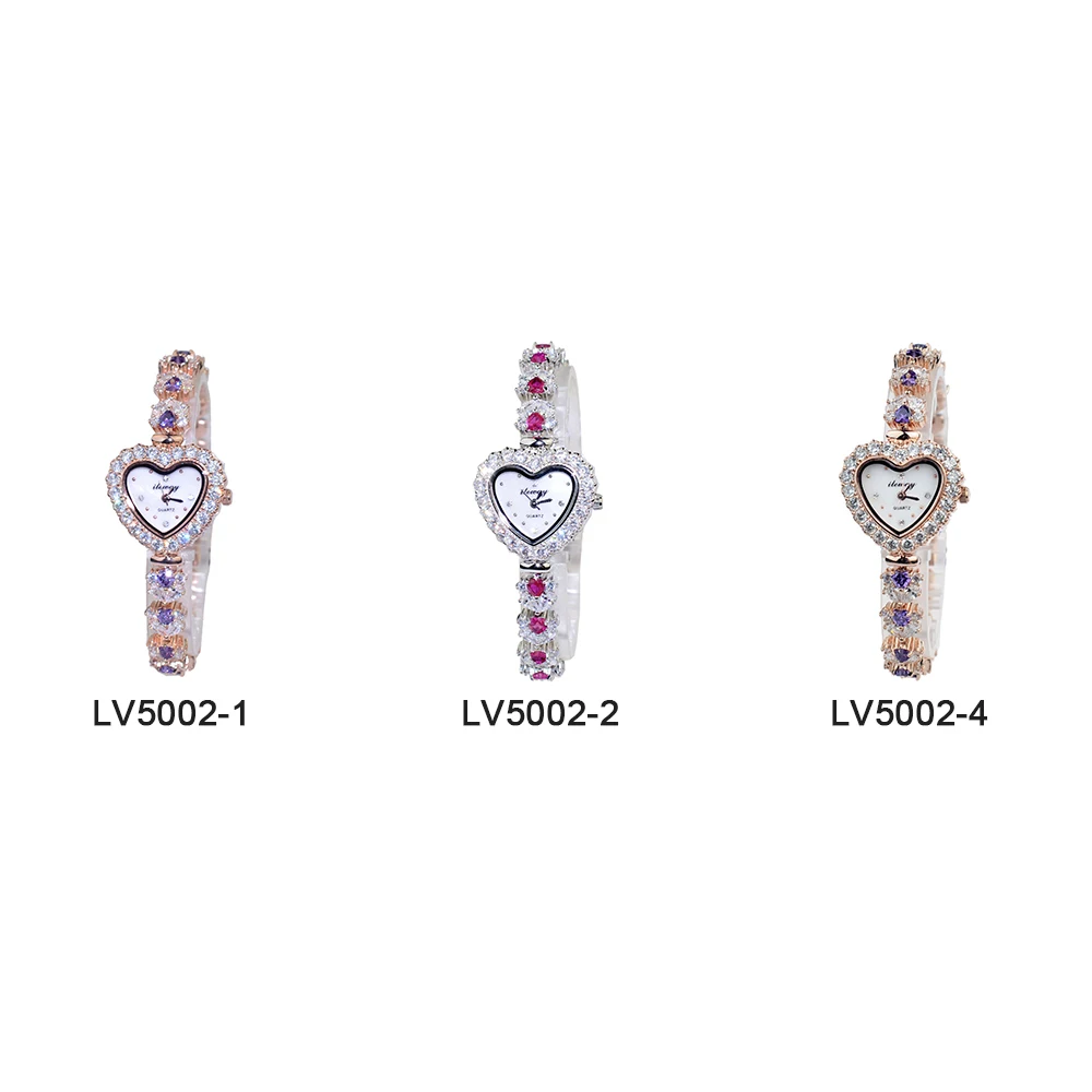 Diamond Ladies Charm Luxury Ileway Long Bracelet Luxury Brass Quartz Movt Fashion Women Watch