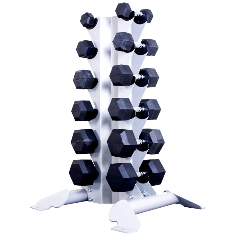 
Shen Zhen Gym Equipment Free Weights Fitness Dumbbells Mancuernas Rubber Coated Hex Dumbbells 