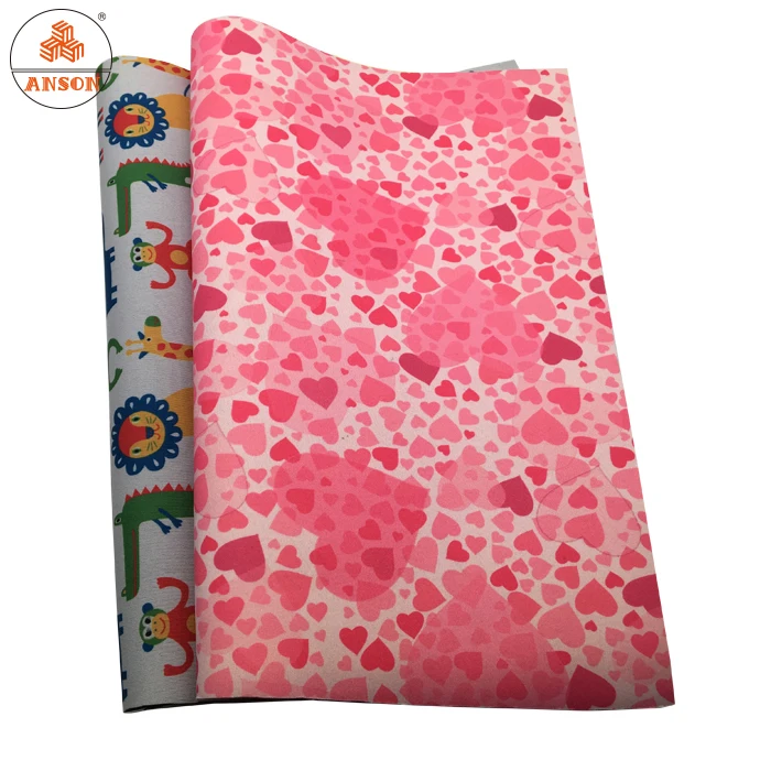 factory supplier hotsale 1mm cartoon printed neoprene fabric roll waterproof for bags or sleeves