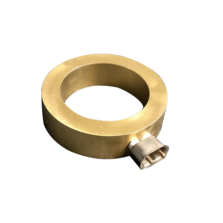 High Temperature Electric Heat Pipe Cast Copper Brass Mica Barrel Band Heater For Injection Molding Machine