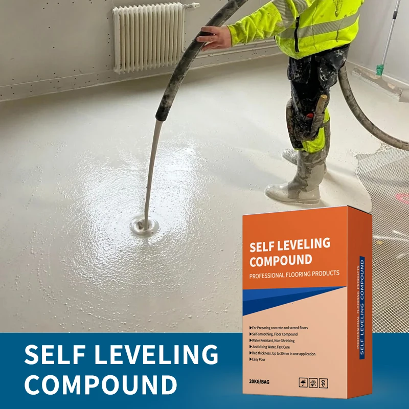 Gomix SL9 Self Levelling Cement / Compound for Timber Substrates & Commercial Applications 20KG Bag