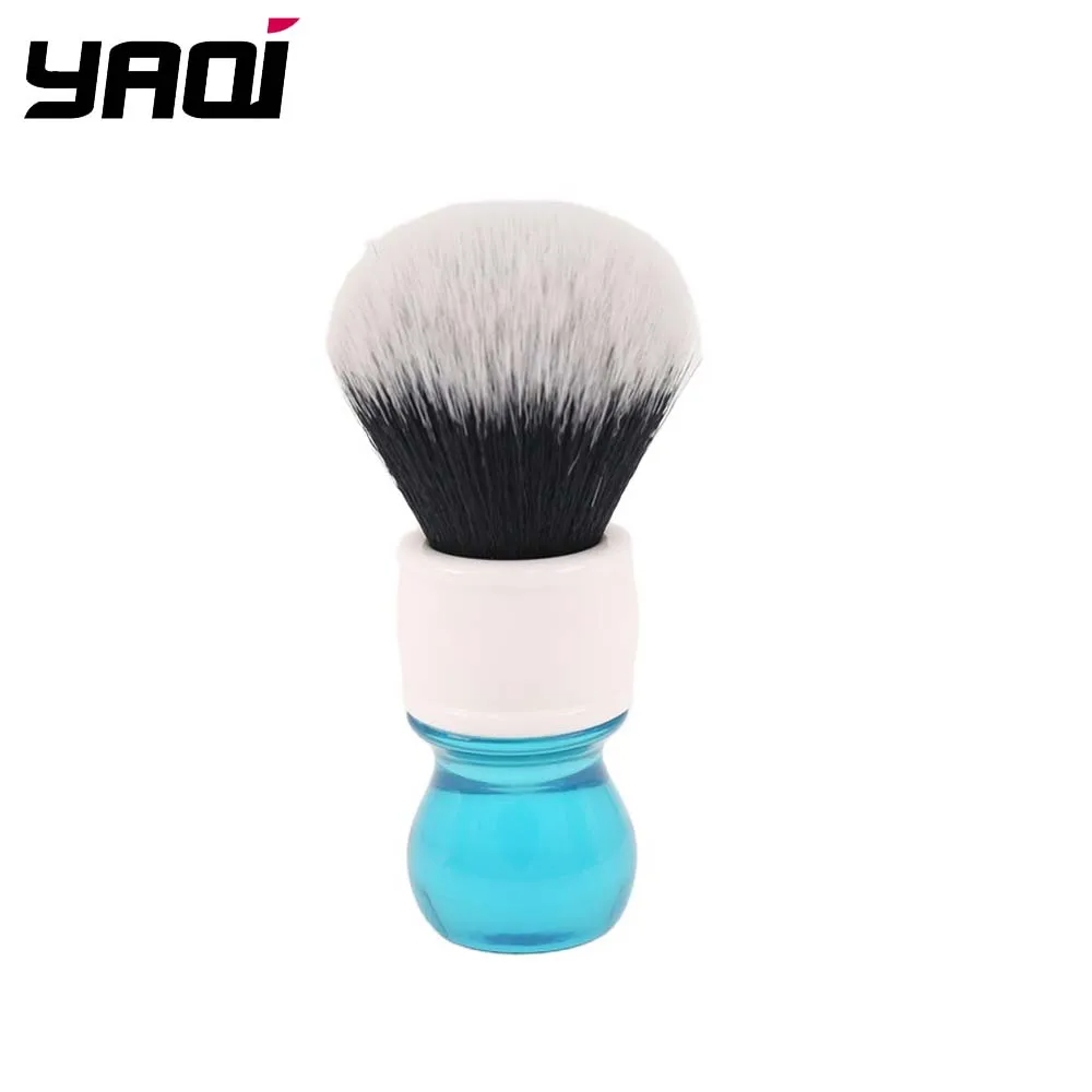 RTS Yaqi 24mm Aqua Tuxedo Synthetic Hair Shaving Brush for men