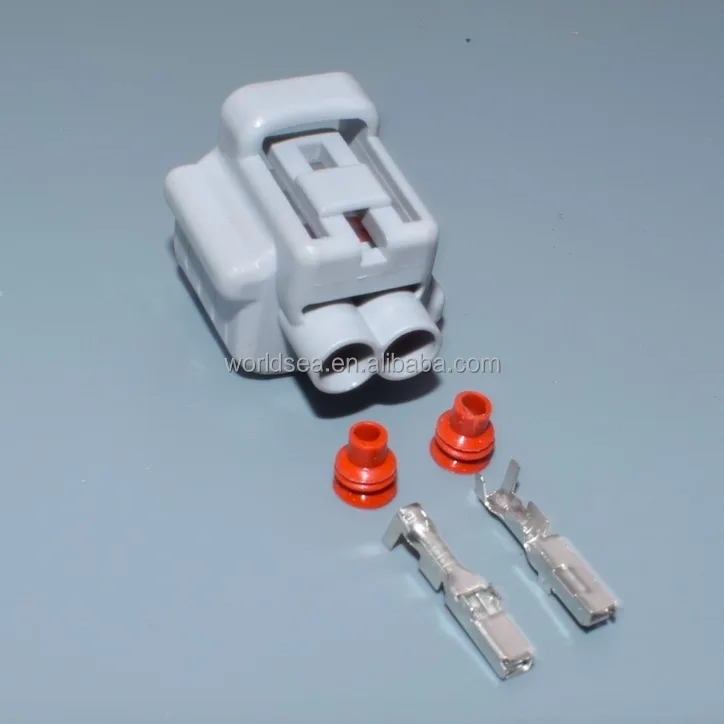 Auto 2pin plug 6189-0175 wiring electrical connector 90980-11019 9098011019 with terminals and seals