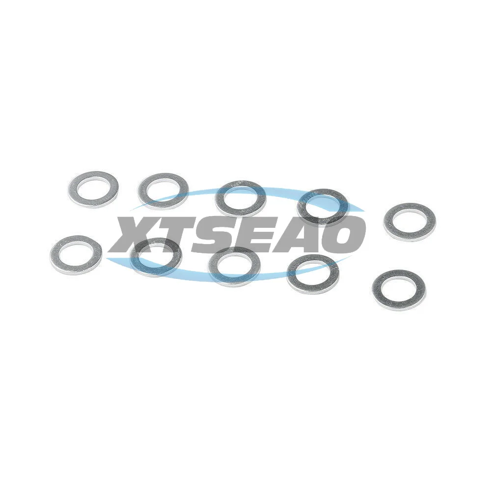 XTSEAO 21513-23001 21513-23000 2151323001 2151323000 for ki a Hyunda i  14*20 *2 mm  flat washer  Aluminum Gasket