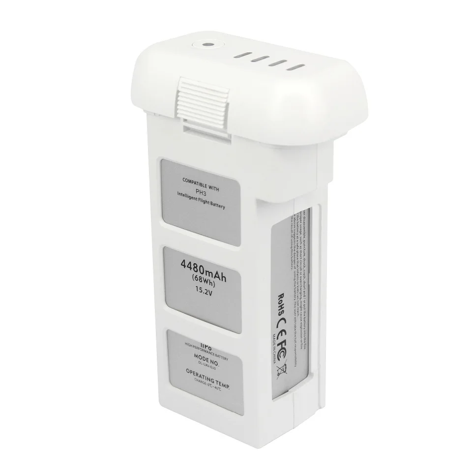 15.2V 4480mAh 68Wh Professional Drone Batteries Intelligent Flight Battery Packs for Phantom3