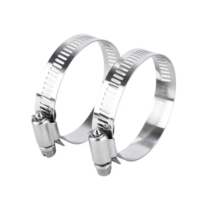 Stainless steel washing machine drain hose clamp heavy duty metal spring germany hose pipe clamp