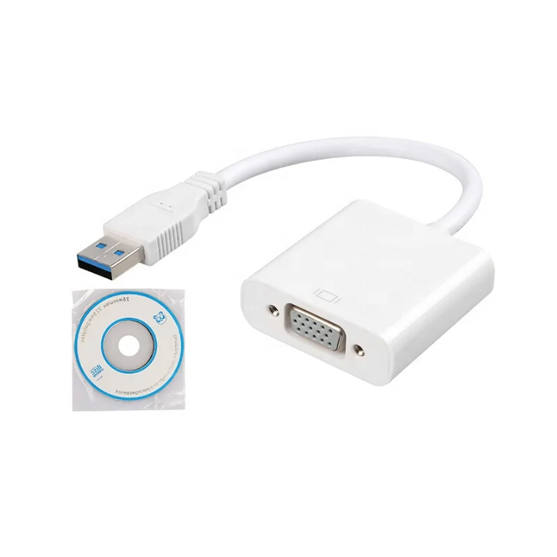 
WISTAR USB to vga adapter converter male to female usb 3.0 to vga for PC 