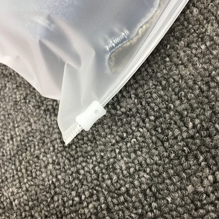 Custom clothing packaging clear plastic vinyl PVC/PE clear/matte zipper POLY plastic bags and clear packaging bags for clothes