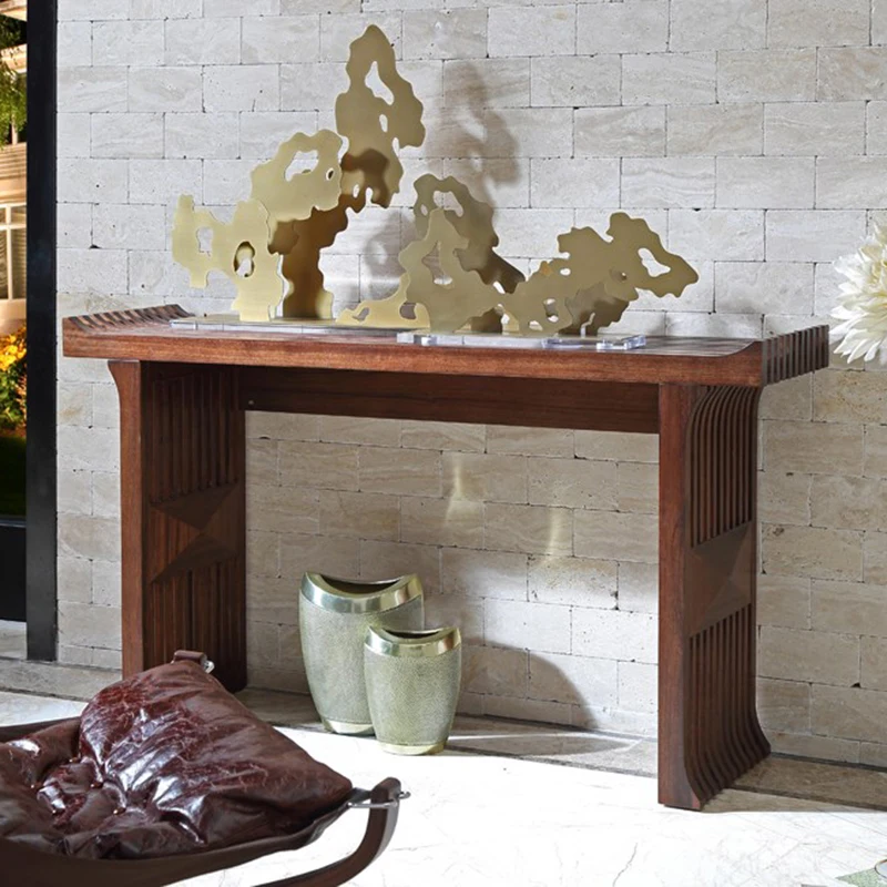 T model NT console living room table modern minimalist hollow design