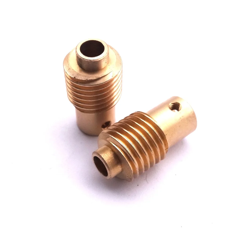 cnc worm sprocket gear 5 axis aluminum parts cnc machining service mini worm gear winch