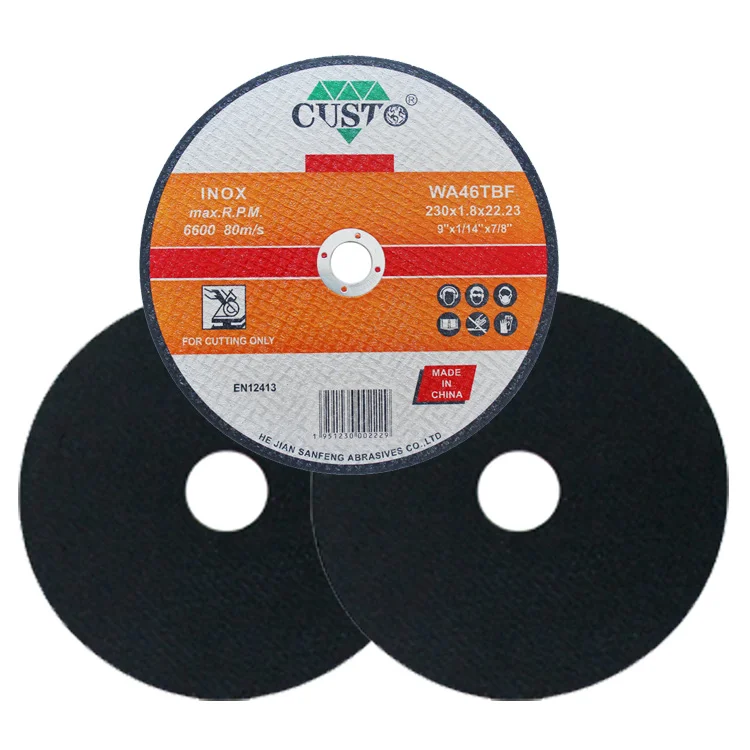 Angle Grinder Abrasive Cutting Disk Tube Super Thin Cutting Wheel for Stainless Steel Inox Steel