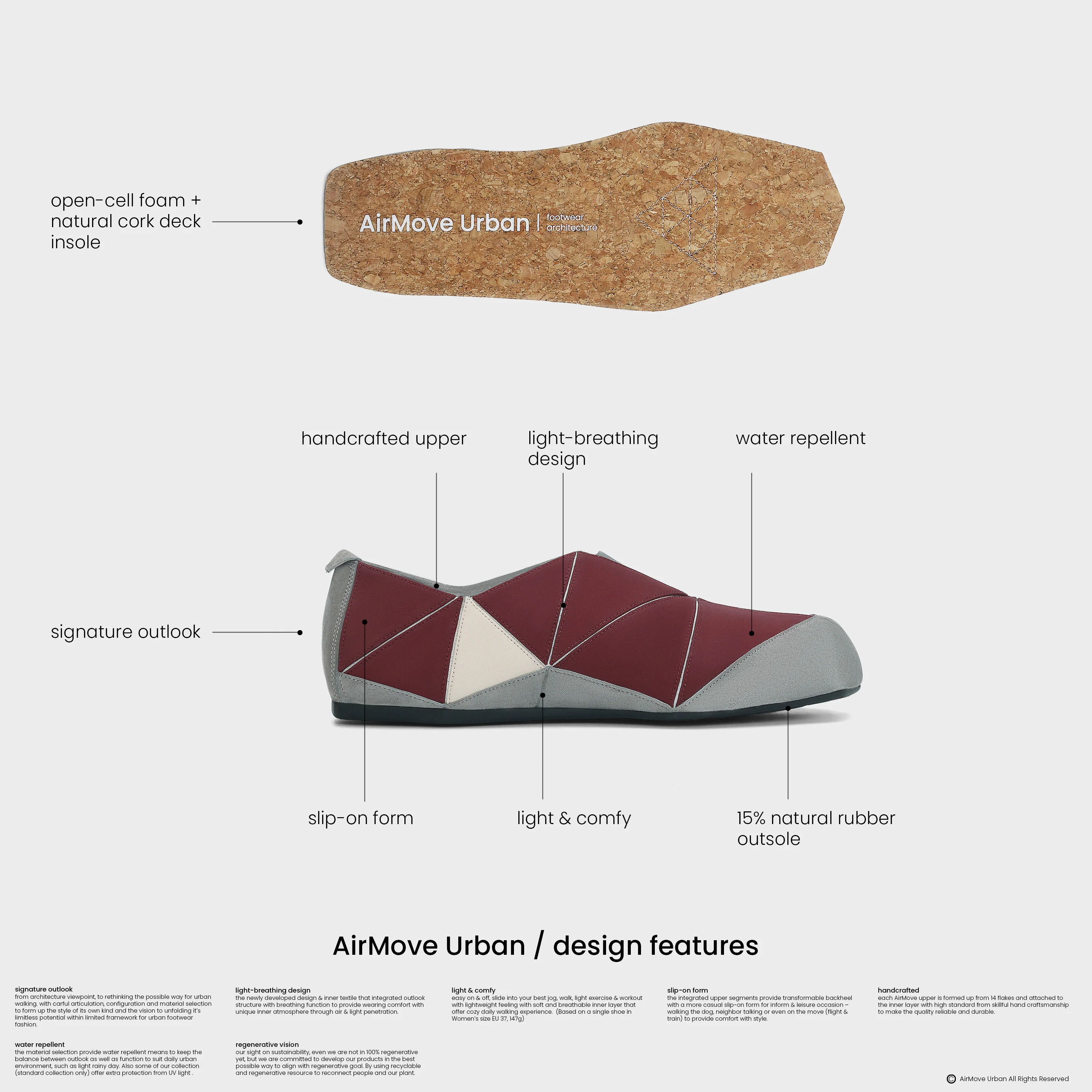 Factory Directly Sell Breathable Urban Walking Shoes With Lifting Platform - Minimalist Style And Water Repellent