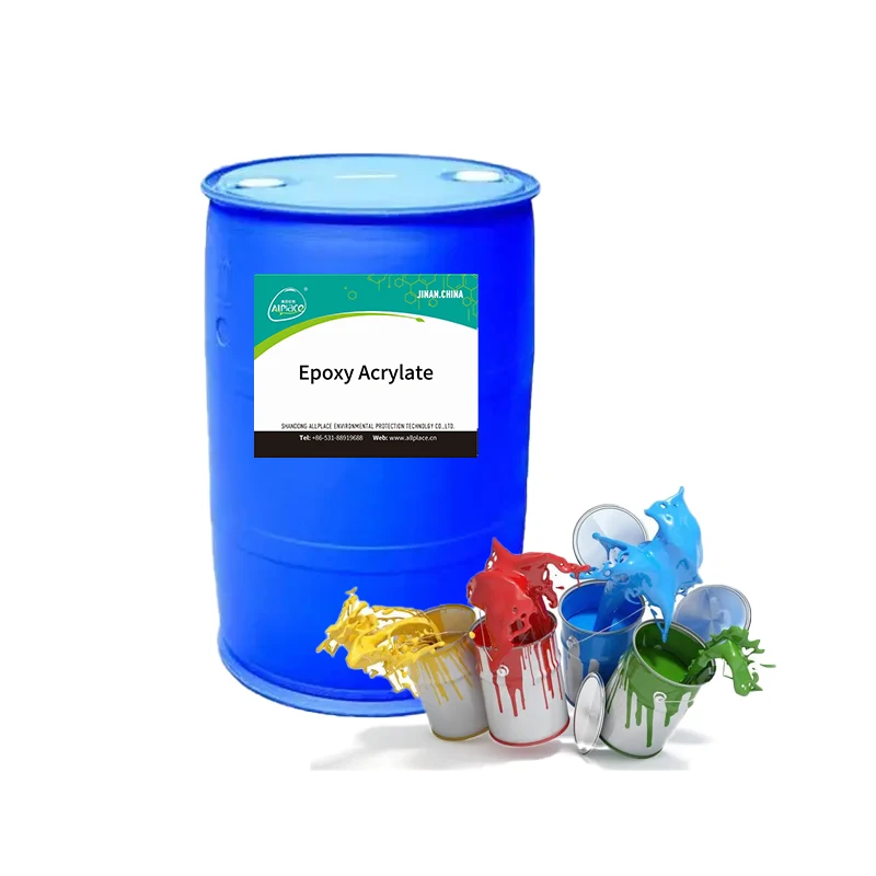 Wholesale Bisphenol A Epoxy acrylate Oligomer BPA resin fast curing high hardness high gloss for UV coating varnish ink