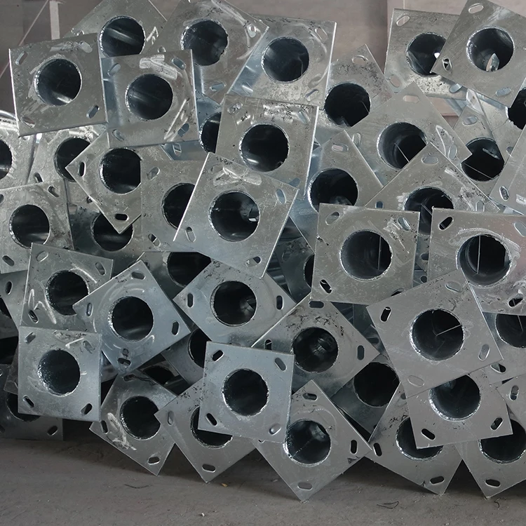 Factory direct supply hot-Dip Galvanized Q235 Engineering steel 6M street light pole