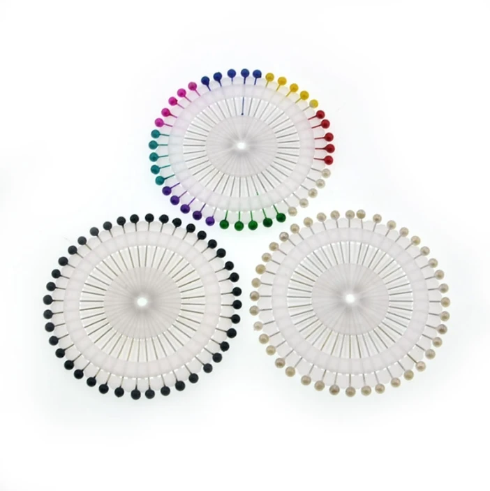 High Quality Plastic and Steel Pearl Head Sewing Pins Garment Accessory Locating Pin Ball for Quilting Crafts