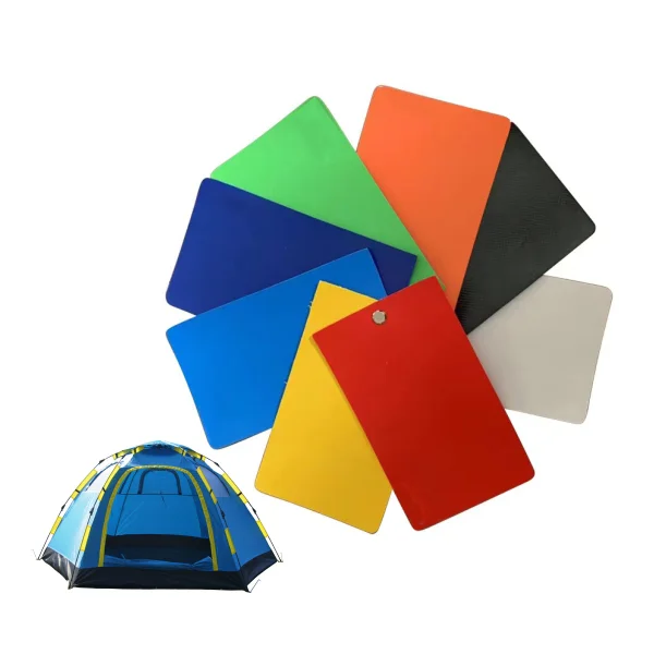 Zhongyou 100% Polyester Knit Ripstop Yarn Dyed Recycle Fabric with TPU PU PA or PVC Coated for Sport Wear Tent Bag