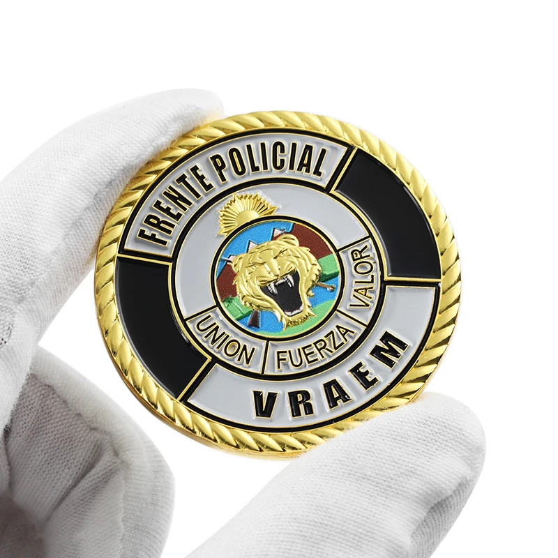 Factory Customize Challenge Coin Gold Silver Plated Zinc Alloy Metal Coins Double Side 2d 3D Enamel Logo Collection Coins