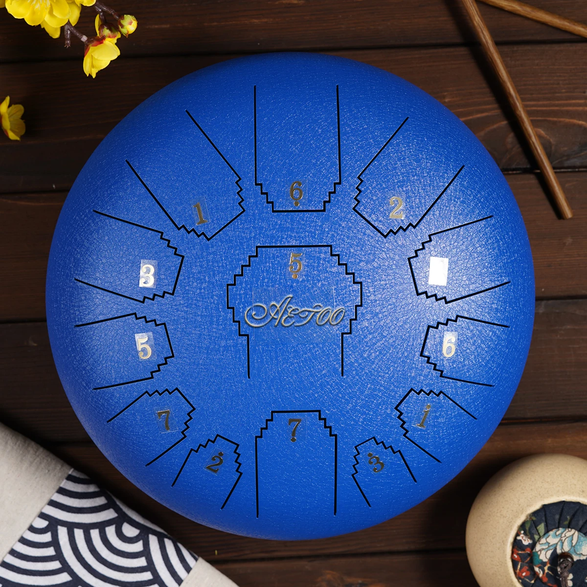 
Percussion musical instruments empty steel tongue drum hot sale on Amazon 