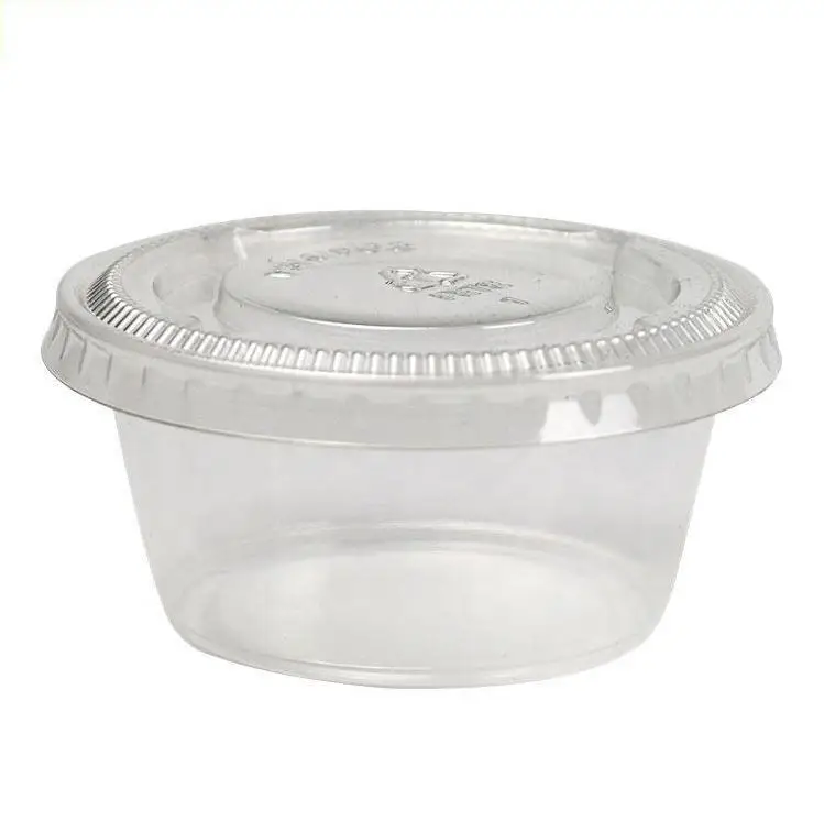 Plastic disposable plastic sushi soy sauce dish cups/bottles container