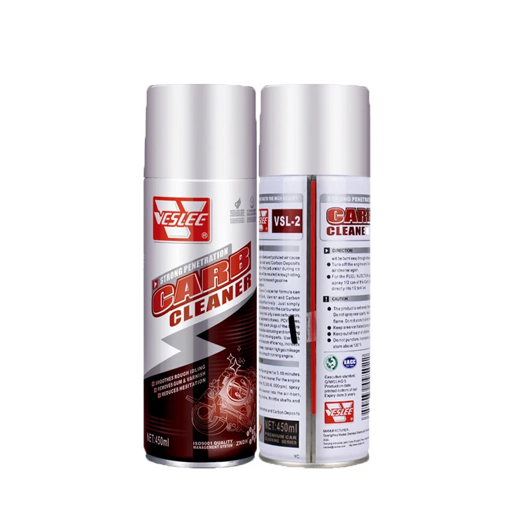 Car Care Easily Removes Fuel Waste Aerosol Carb Cleaner Foam