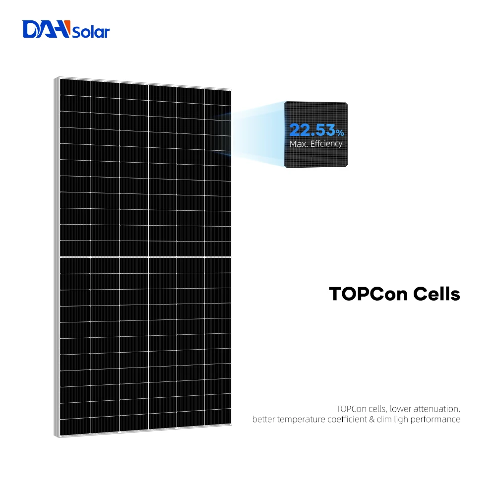 700W TOPCon Solar Panel For Commercial Use Chinese Manufacturer Factory Direct Sale