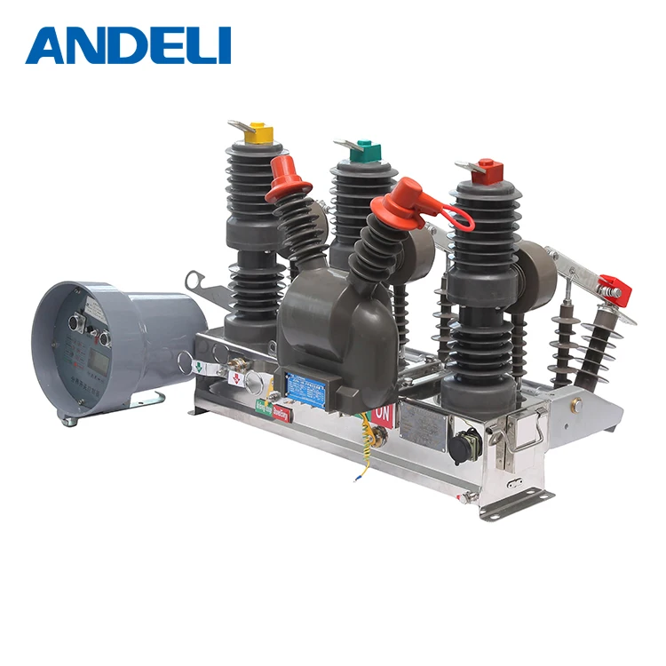 ANDELI 12KV 33KV ZW43F Type Outdoor High Voltage Vacuum Circuit Breaker