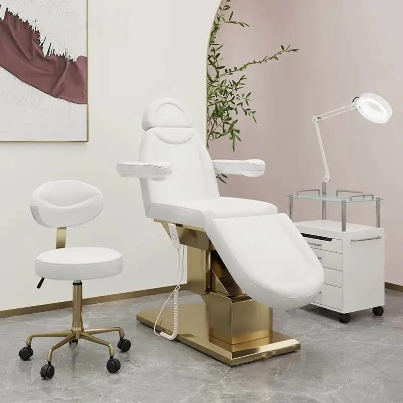 beauty salon bed spa bed thai massage table  multi-functional electric motor rotating Tattoo Chair Tattoo Bed