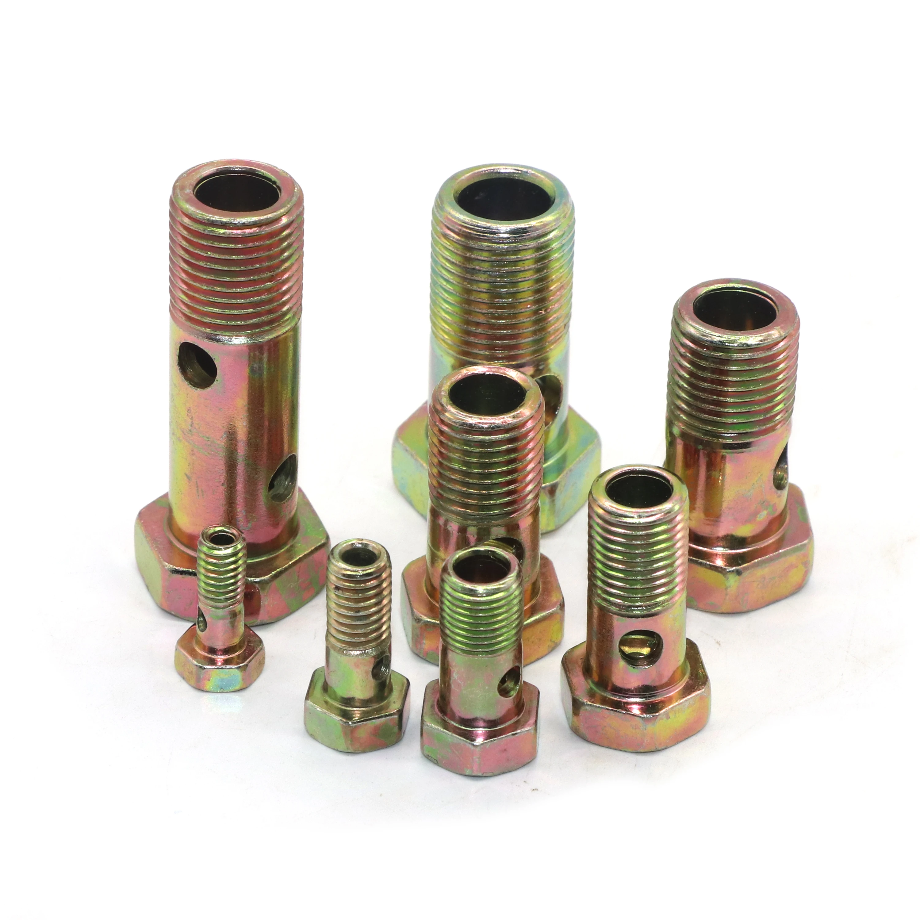 ZM High Quality Fastener Galvanized banjo bolt hollow screw M16 automotive fasteners