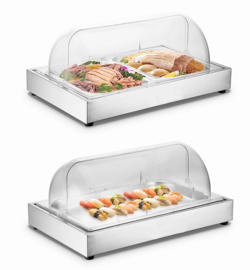 304 Buffet Display Table Bread Basin Fruit Cake Snack Tray Cold Food Rack Dessert Table With Cover