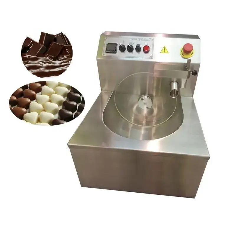 Chocolate Tempering Machine Automatic Mould Filling Coating Moulding Melting Machine Chocolate Making Machine