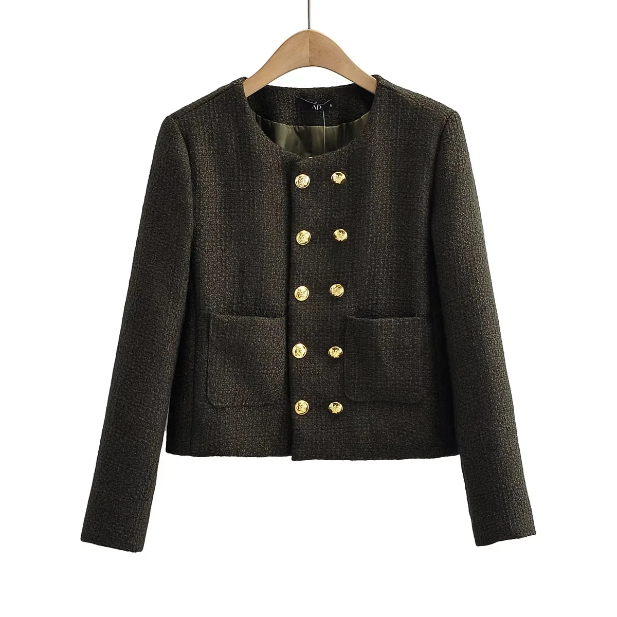 Wholesale Women Fancy Long Sleeves Vintage Coat Fashion Elegant Coat Beads