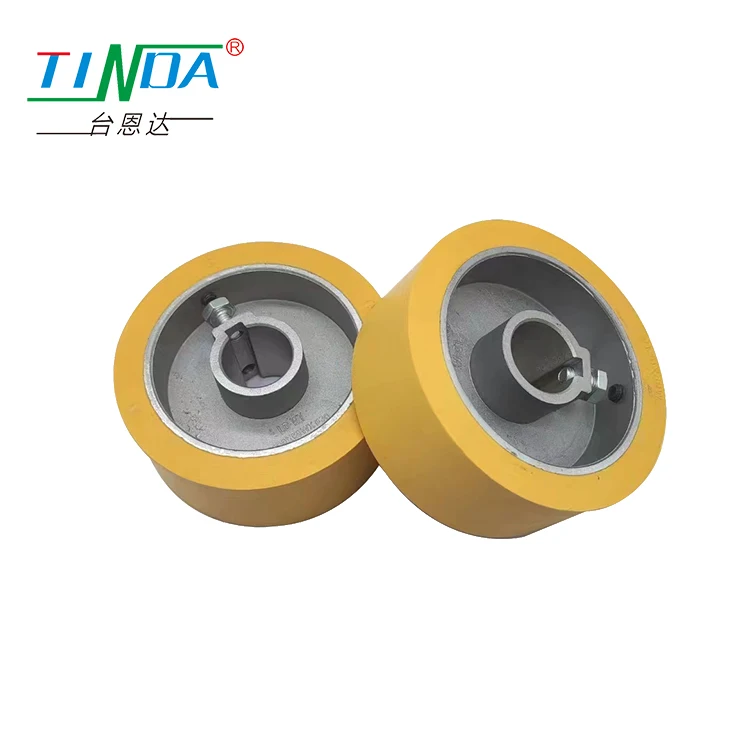 Canada Manufacturing Woodworking Paper  Pvc Cpl Veneer Auto Wrapping Machine High-Accuracy Pu Rubber Pressing Wheels