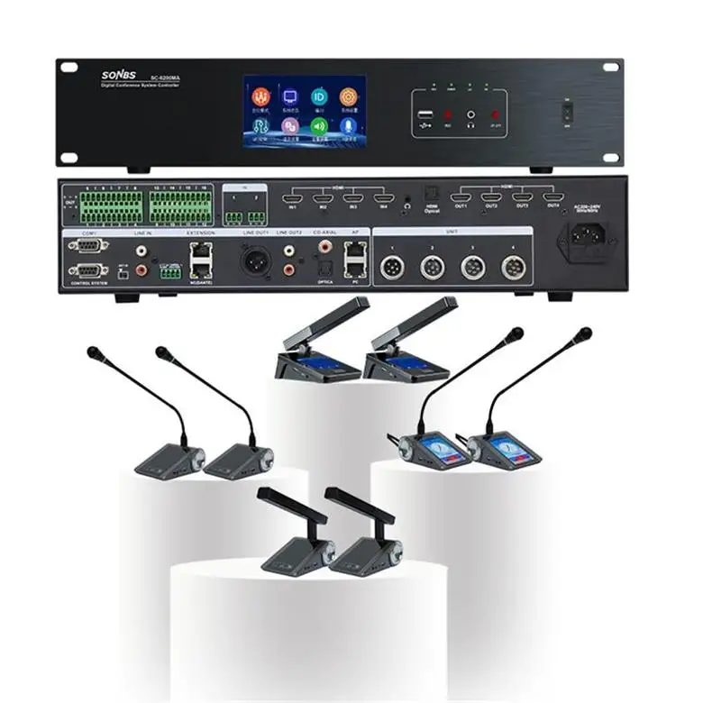 5G Wifi conference system meeting  table gooseneck wireless portable microphone for conference