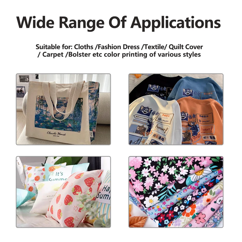 DTG printer Ink New Product textile pigment ink 1000ml For EPSON DX5 DX7 R330 1390 1400 R1900 R2000