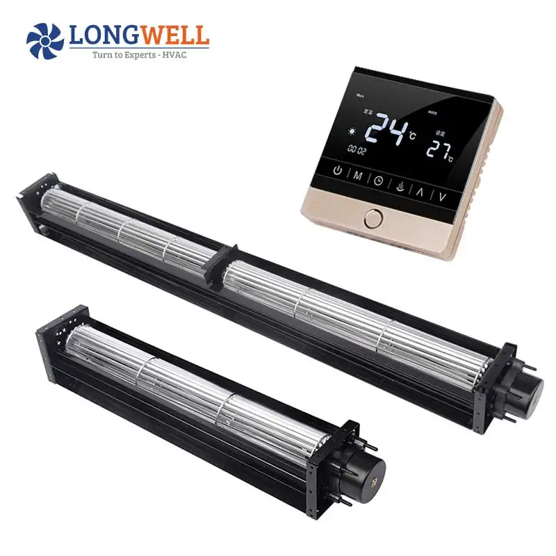 Шим 0 ~ 10 в 12 В постоянного тока, вентилятор с перекрестным потоком, ультра довольно 12 В, с бесщеточным Мотором BLDC для ОВКВ, теплого пола