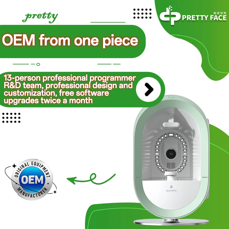 Factory-direct sales 3D facial skin analyzer  high-precision facial scanner for salon now available at discounted prices