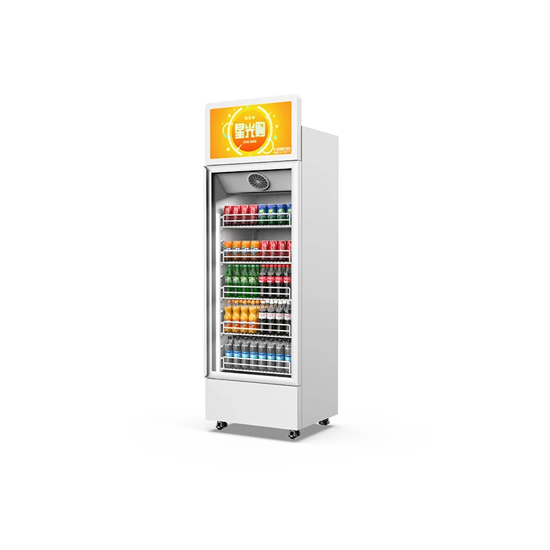 AI Intelligent Fridge Vending Machine Cabinet 5 Layers Smart Vending Machine for Snacks and Drinks with Nayax Card Reader