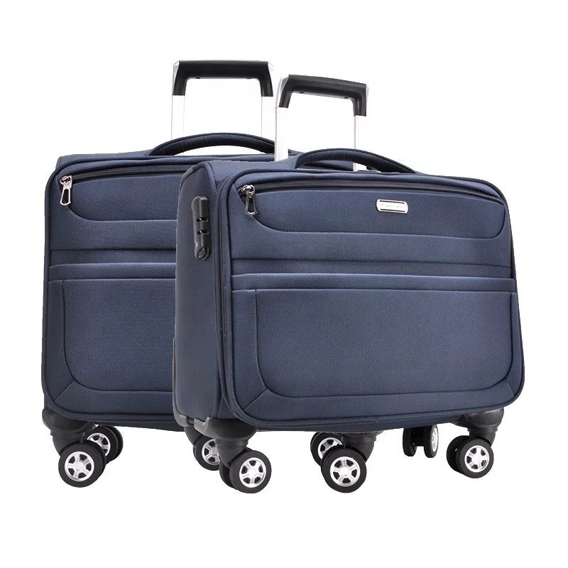 Оптовая продажа с фабрики, нейлоновая тележка 16 дюймов, сумка для багажа, Дорожный чемодан для ручной клади