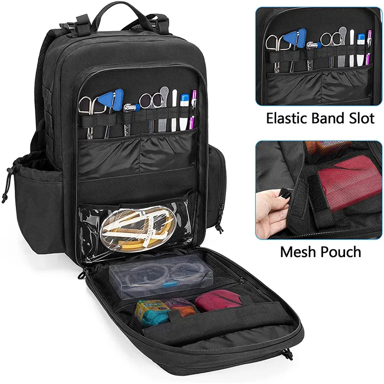 Emergency Medical Tools Bags Backpack Molle Assault Pack For Hiking Trekking Camping